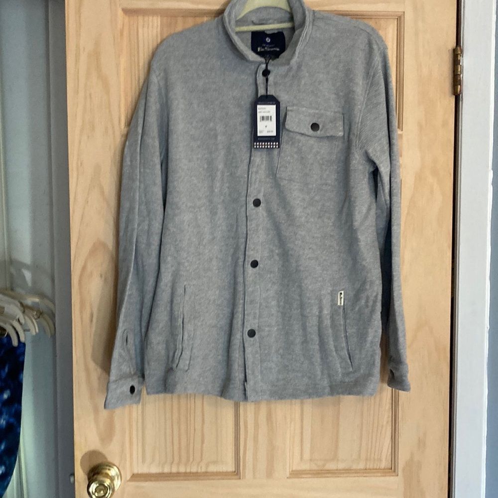 NWT Ben Sherman snap button down lightweight jacket size M